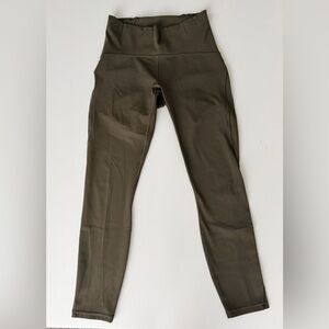 Lululemon Athletica Olive Leggings 24’ Size 4